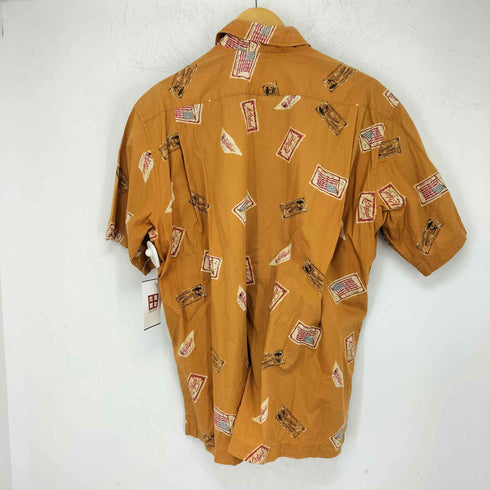 カールヘルム Karl Helmut S/S 総柄 ワッペンプリント オープンカラーシャツ メンズ JPN:M